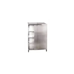 Armoire inox 2 portes coulissantes
