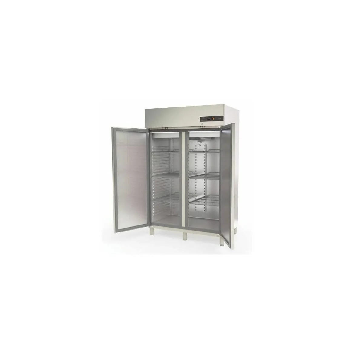 Armoire réfrigérée négative 2 portes inox GN 2/1 1440 l