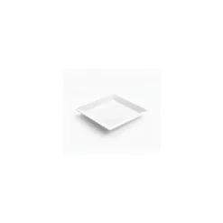 Assiette carrée carla porcelaine blanche 26 x 26 x 2 cm - par 6