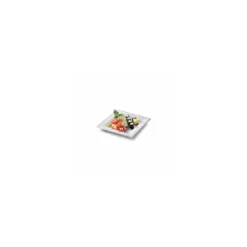 Assiette carrée eco-line en pulpe de canne 20 x 20 cm - par 50