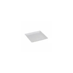 Assiette carrée en bagasse 18 x 18 cm - par 50