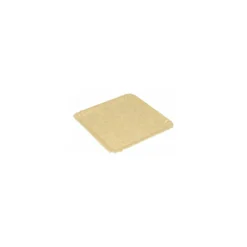 Assiette carton ingraissable kraft brun 250 x 250 mm - par 50