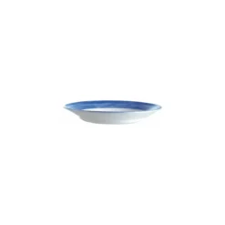 Assiette creuse Brush blue jean ø 22,5 cm - par 12