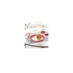 Assiette plate brush cherry ø 15,5 cm - par 24