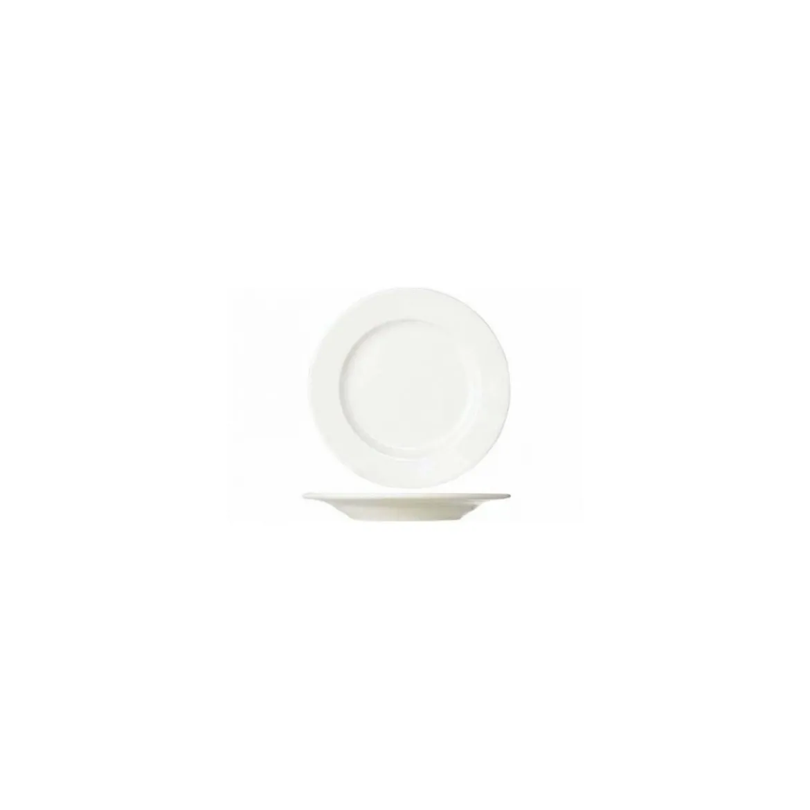 Assiette plate buffet ivoire ø 21 cm - par 12
