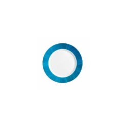 Assiette plate Natura bleue ø 23,5 cm - par 24