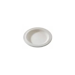Assiette végétale réutilisable Lilitouch blanc ø 23 cm - par 15