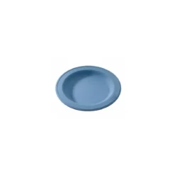 Assiette végétale réutilisable Lilitouch bleu ø 18 cm - par 15