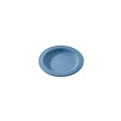 Assiette végétale réutilisable Lilitouch bleu ø 23 cm - par 15