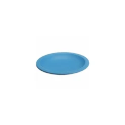 Assiette végétale réutilisable Lilitouch bleu ø 13,4 cm - par 15