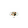 Assiette wave bagasse ø 23 cm - par 50