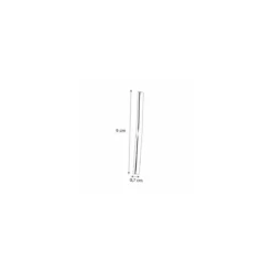 Attache cellophane bleu format 9 x 0,7 cm - par 2000
