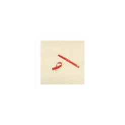 Attache cellophane rouge 9 x 0,7 cm - par 2000