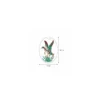 Azyme canard ovale 107 x 76 mm - par 18