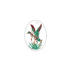 Azyme canard ovale 107 x 76 mm - par 18