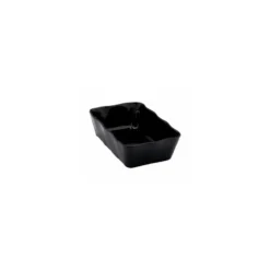 Bac Aalto mélamine noire 21 x 14 x 6 cm