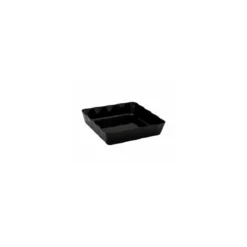 Bac Aalto mélamine noire 28 x 28 x 6 cm