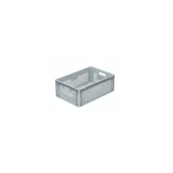Bac ajouré pour verre gris 60 x 40 x 22 cm