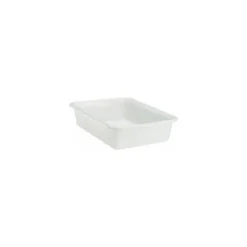 Bac de lavage plastique blanc 50,8 x 38,1 x 12,7 cm
