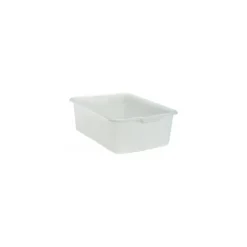 Bac de lavage plastique blanc 50,8 x 38,1 x 17,8 cm