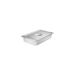 Bac gastronorme plein inox GN 1/1 profondeur 4 cm