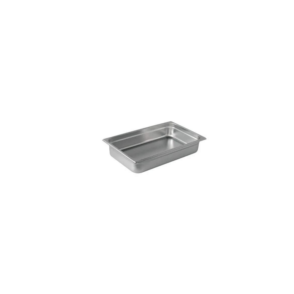 Bac inox GN 1/1 P. 2 cm