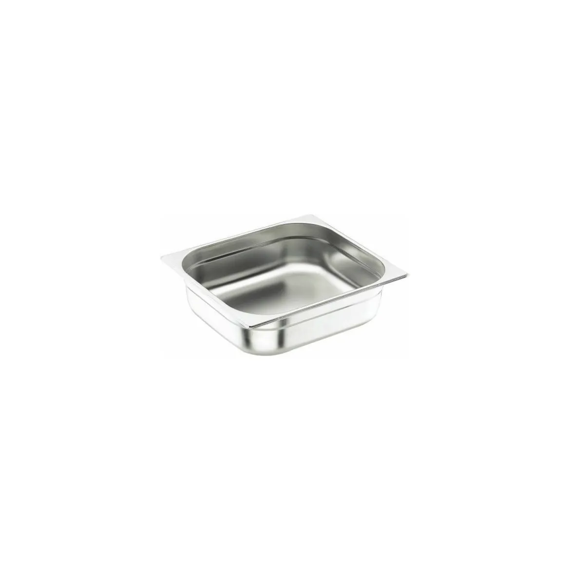 Bac inox GN 2/3 profondeur 6,5 cm