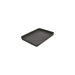 Bac kata crock mélamine noir 34,5 x 26 x 4 cm