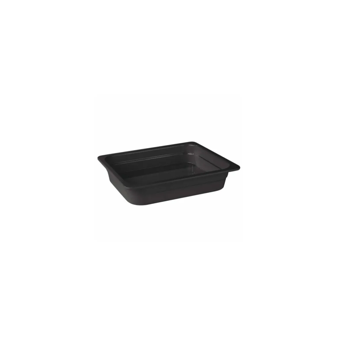Bac mélamine noir GN 1/1 H. 4 cm