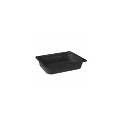 Bac mélamine noir GN 1/1 H. 6.5 cm