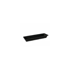 Bac mélamine noir GN2/4 53 x 16 x 6,5 cm