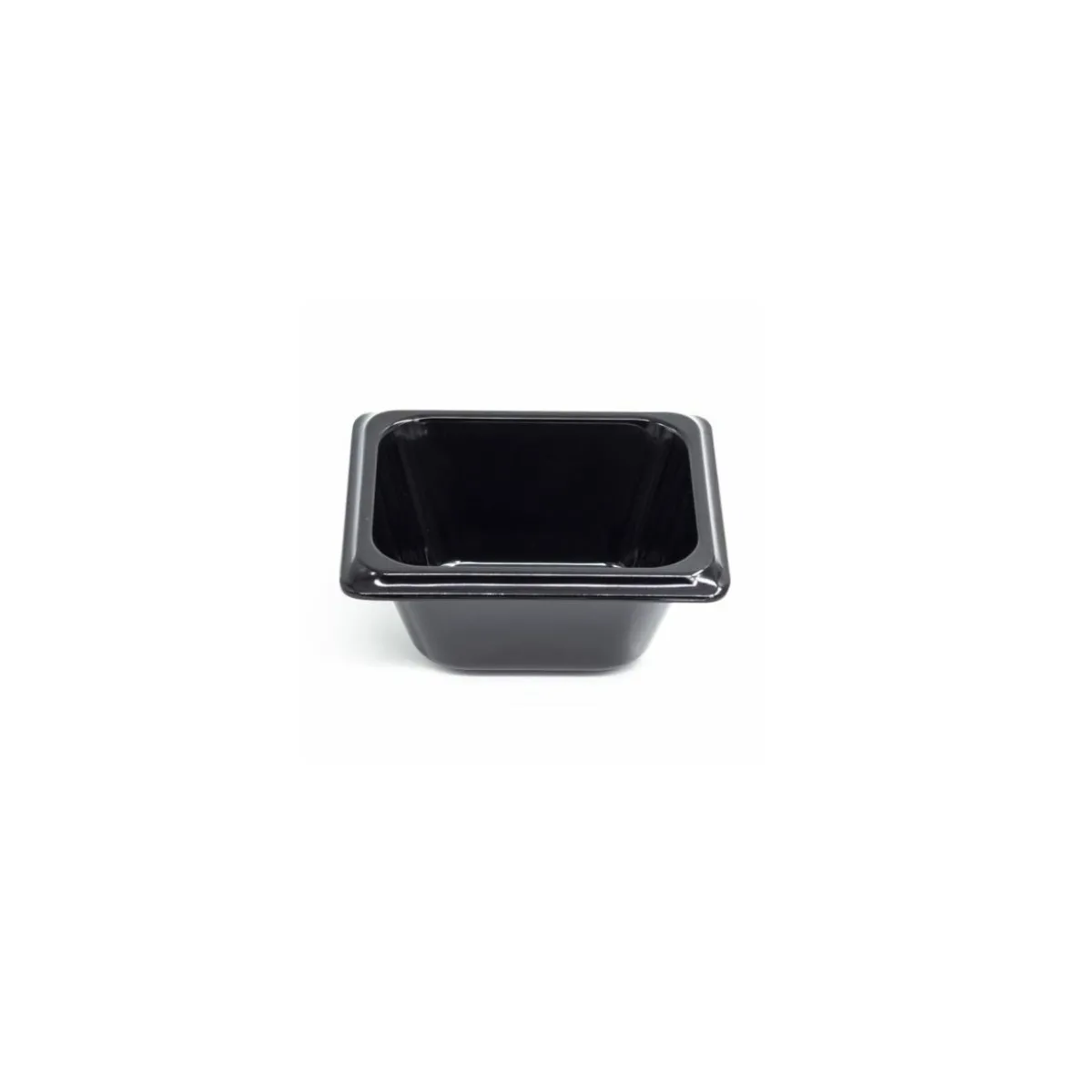 Bac mélamine noir 53 x 32,5 x 6,5 cm