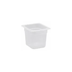 Bac polypropylène GN 1/6 profondeur 15 cm