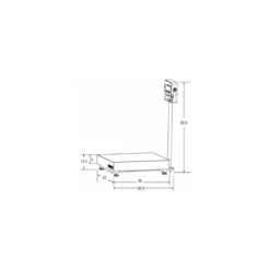Balance à colonne Defender 3000 étanche 60 kg / 10 g