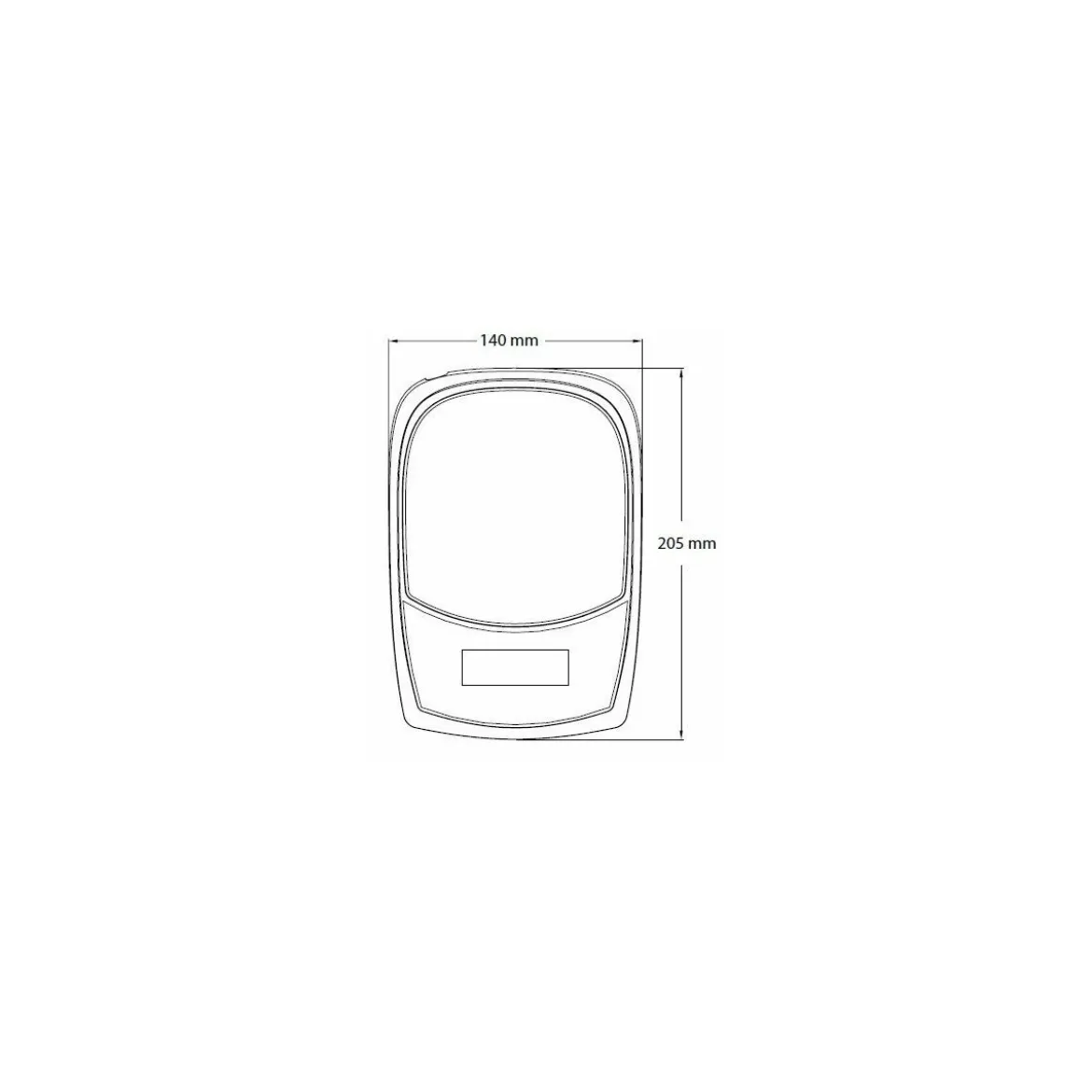 Balance portable Compass CR5200 non étanche 5,2 kg / 1 g