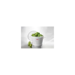 Baquet rond fond renforcé PEHD blanc 50L