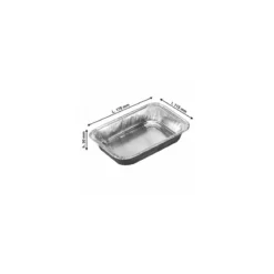 Barquette aluminium 380 ml - par 100