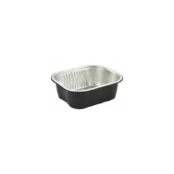 Barquette aluminium noir lisse Ready2Cook 579 ml - par 150