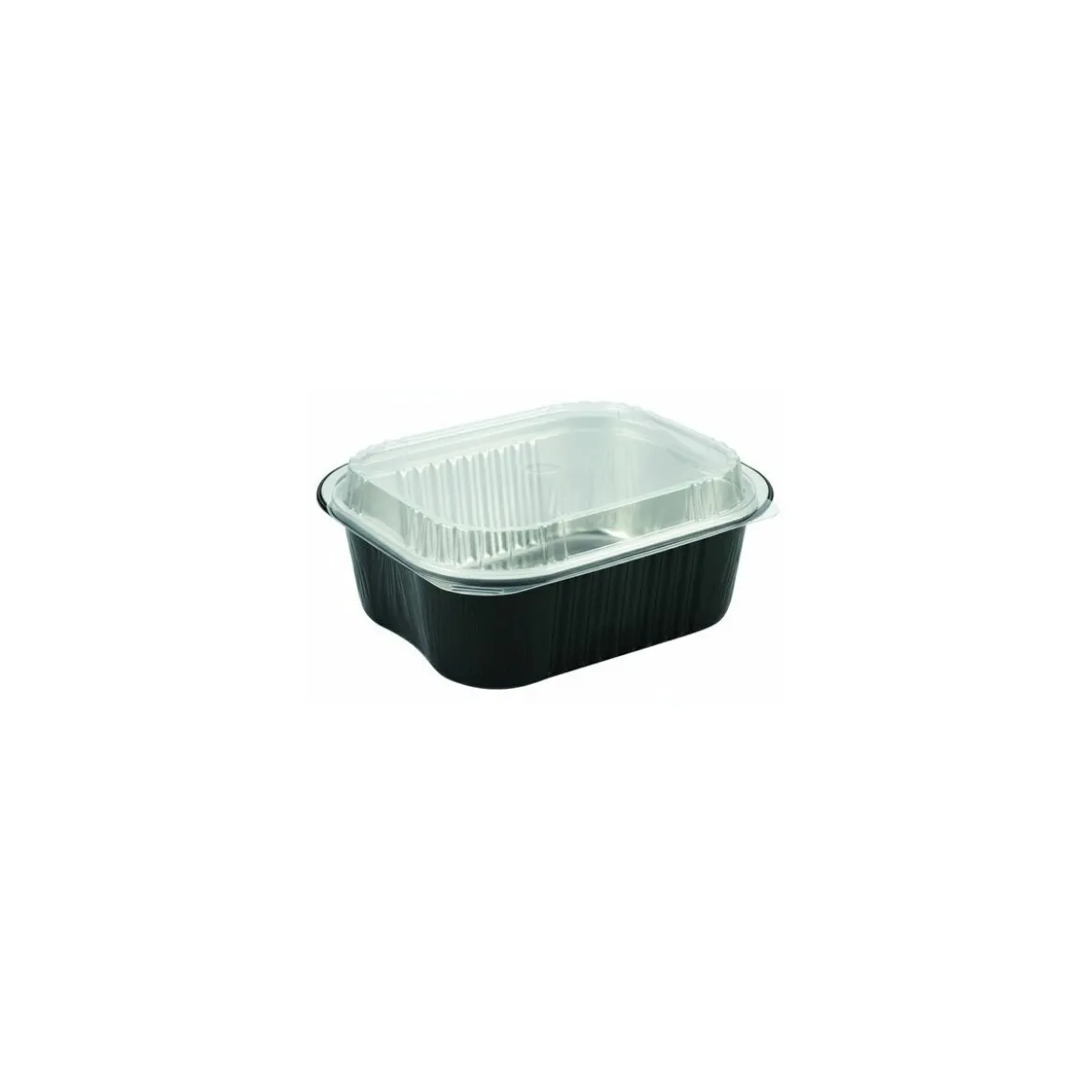 Barquette aluminium noir lisse Ready2Cook 579 ml - par 150