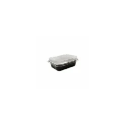 Barquette aluminium noir lisse Ready2Cook 750 ml - par 110
