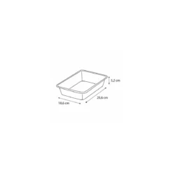 Barquette aluminium operculable 1850 ml - par 100