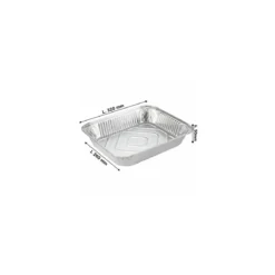 Barquette aluminium operculable 3240 ml - par 320