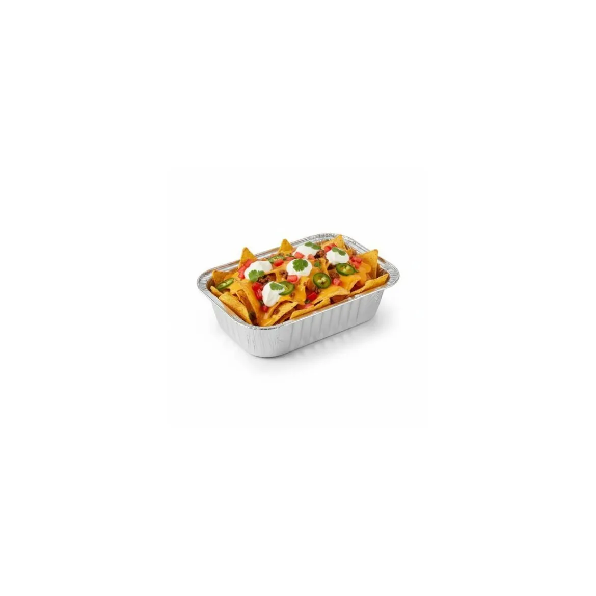 Barquette aluminium rectangulaire 440 ml - par 1000