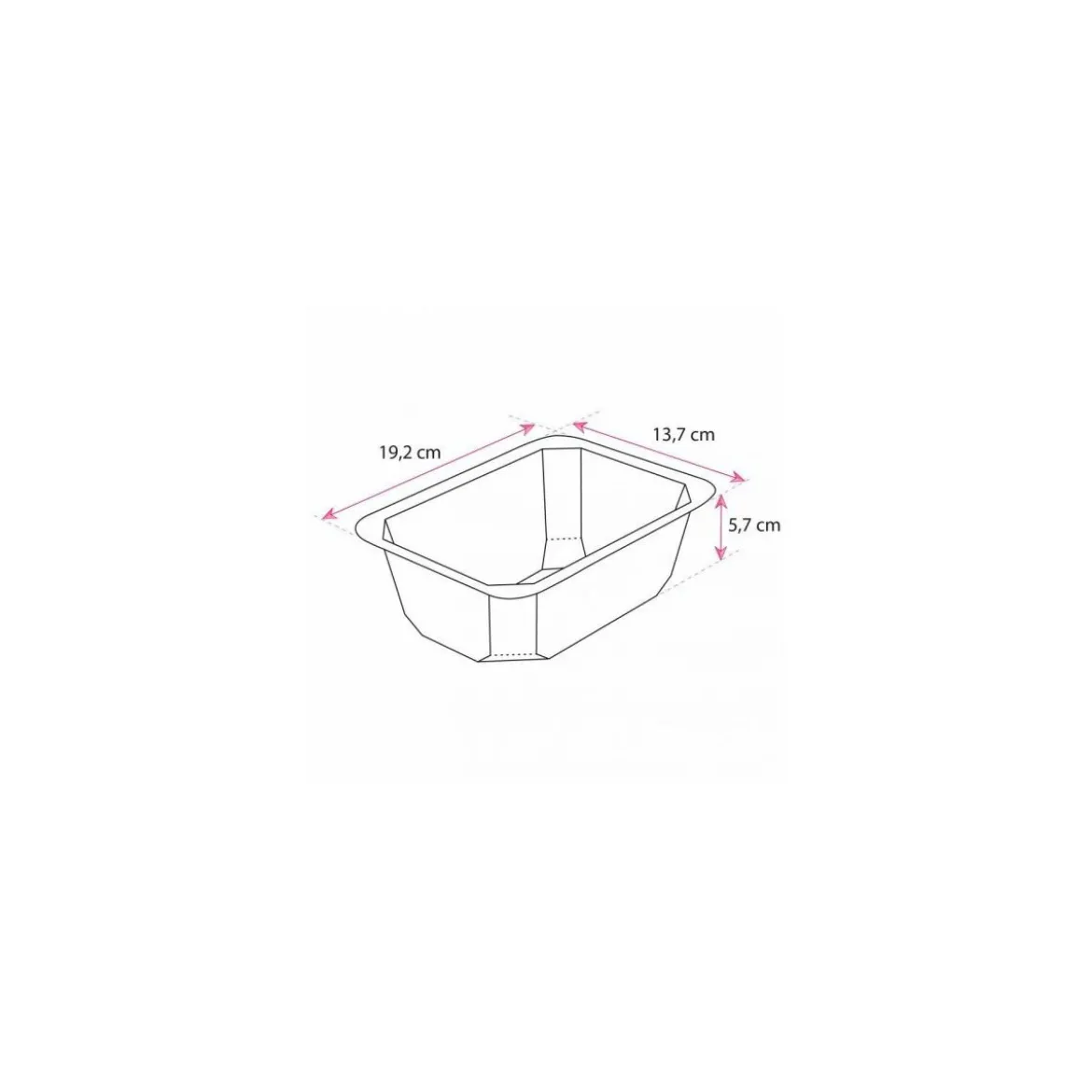 Barquette carton scellable décor nature 100 cl - par 65