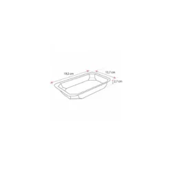 Barquette carton scellable nature 50 cl - par 65