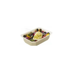 Barquette carton scellable nature 50 cl - par 65