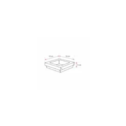 Barquette kraft brun ingraissable avec fenêtre 1000 ml - par 40