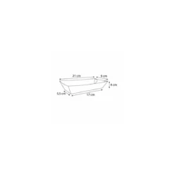 Barquette kraft brun sans couvercle pour hot dog 730 ml - par 1000