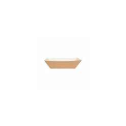Barquette kraft brun sans couvercle 1200 ml - par 100