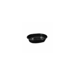 Barquette noire micro-ondable ovale 700 ml - par 280